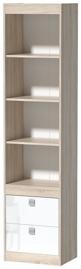 Стеллаж Галактика Зарон, 48.2 смx35.5 смx200 см см, бежевый купить,NaN