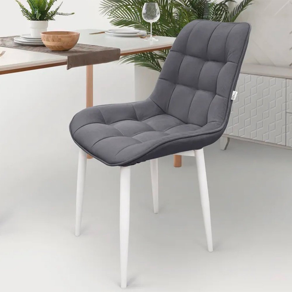 DOMA BOSTON, 85x51x44 см, белый, серый купить,NaN
