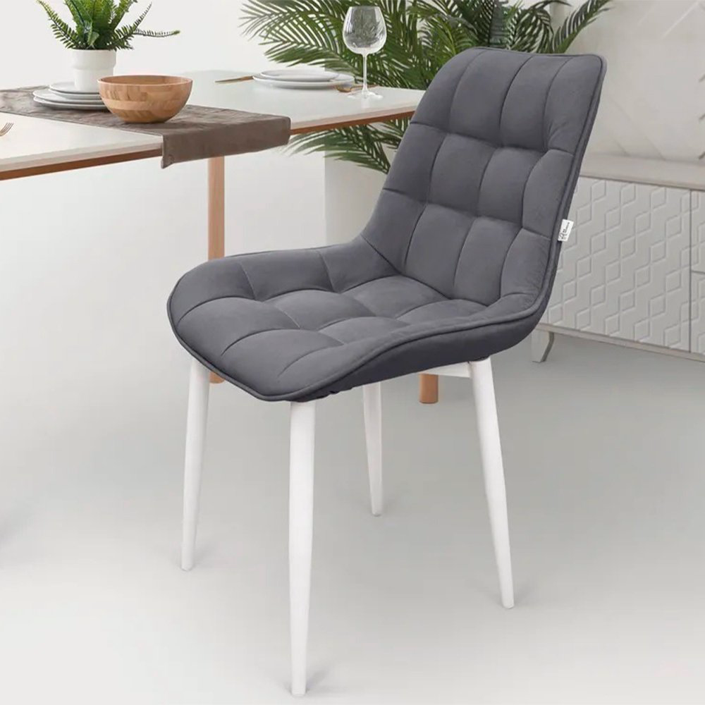 DOMA BOSTON, 85x51x44 см, белый, серый купить,NaN