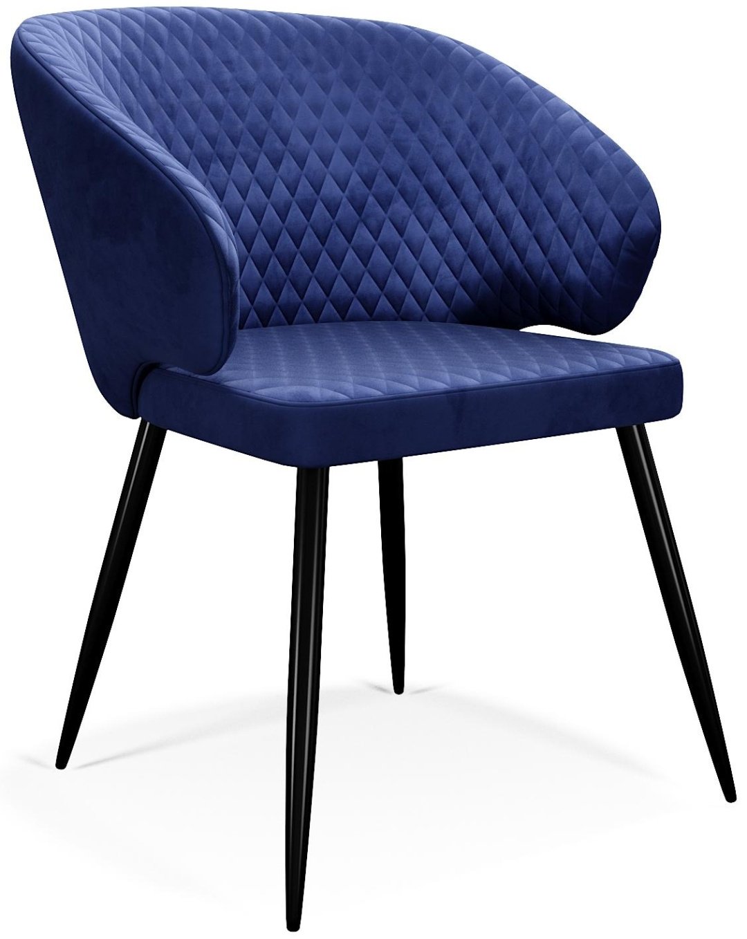 Стул DikLine 1116409, 82x60x61 см, синий