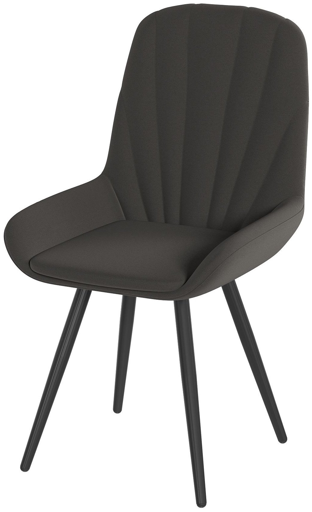 Стул DOMA Юкки, 93x54x57 см, черный, графит купить,NaN