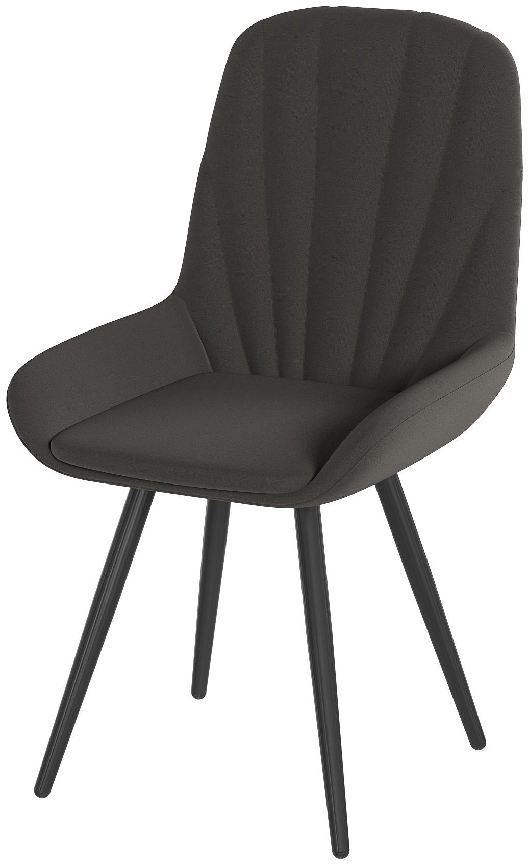Стул DOMA Юкки, 93x54x57 см, черный, графит купить,NaN