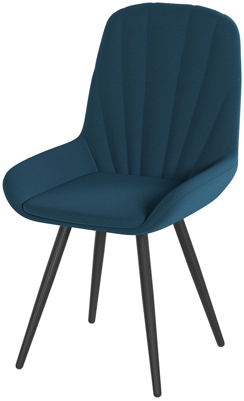 Стул DOMA Юкки, 93x54x57 см, черный, бирюзовый купить,NaN