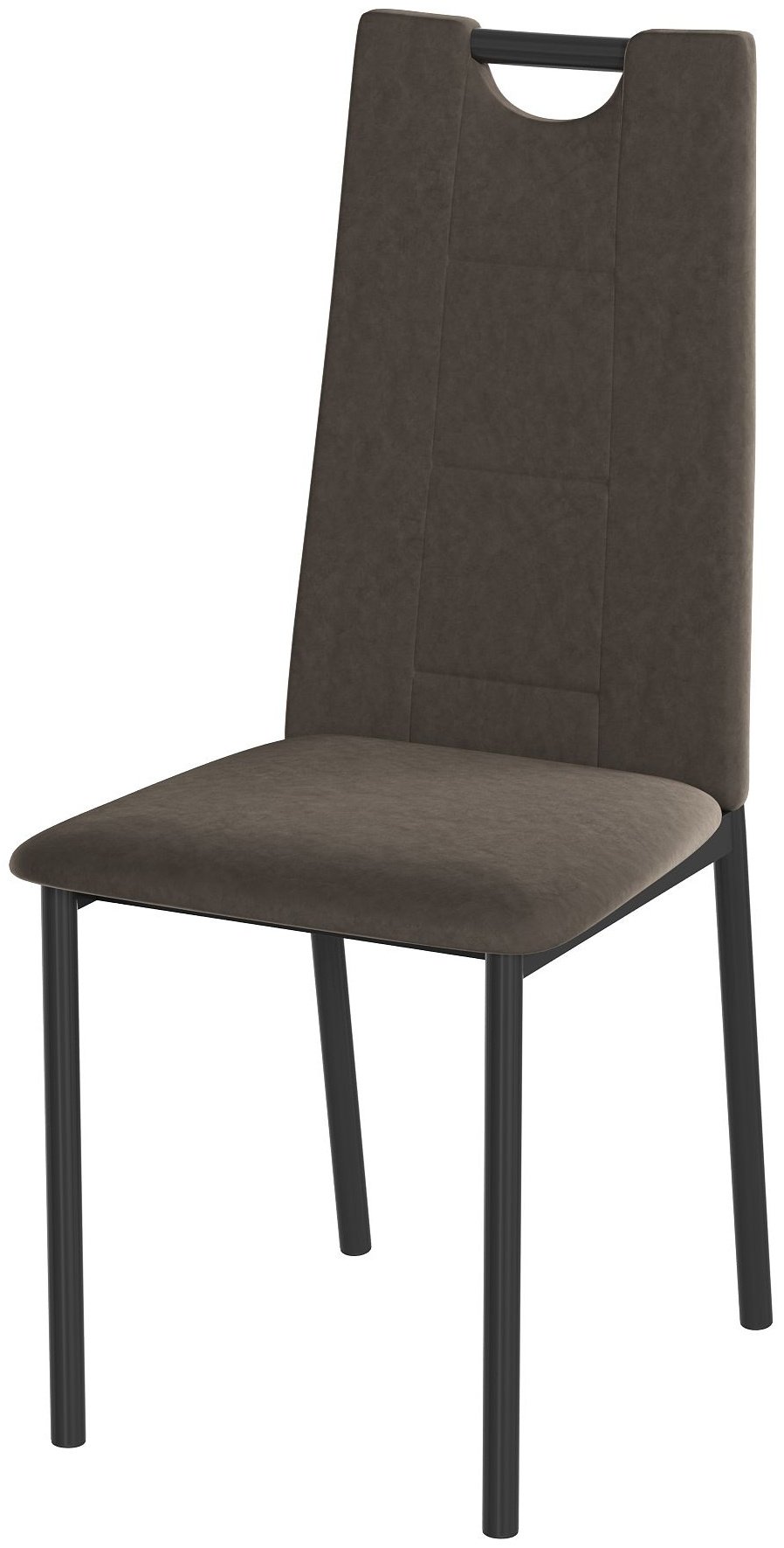 Стул DOMA Стул Орлеан, 95x40x46.5 см, черный, коричневый купить,NaN