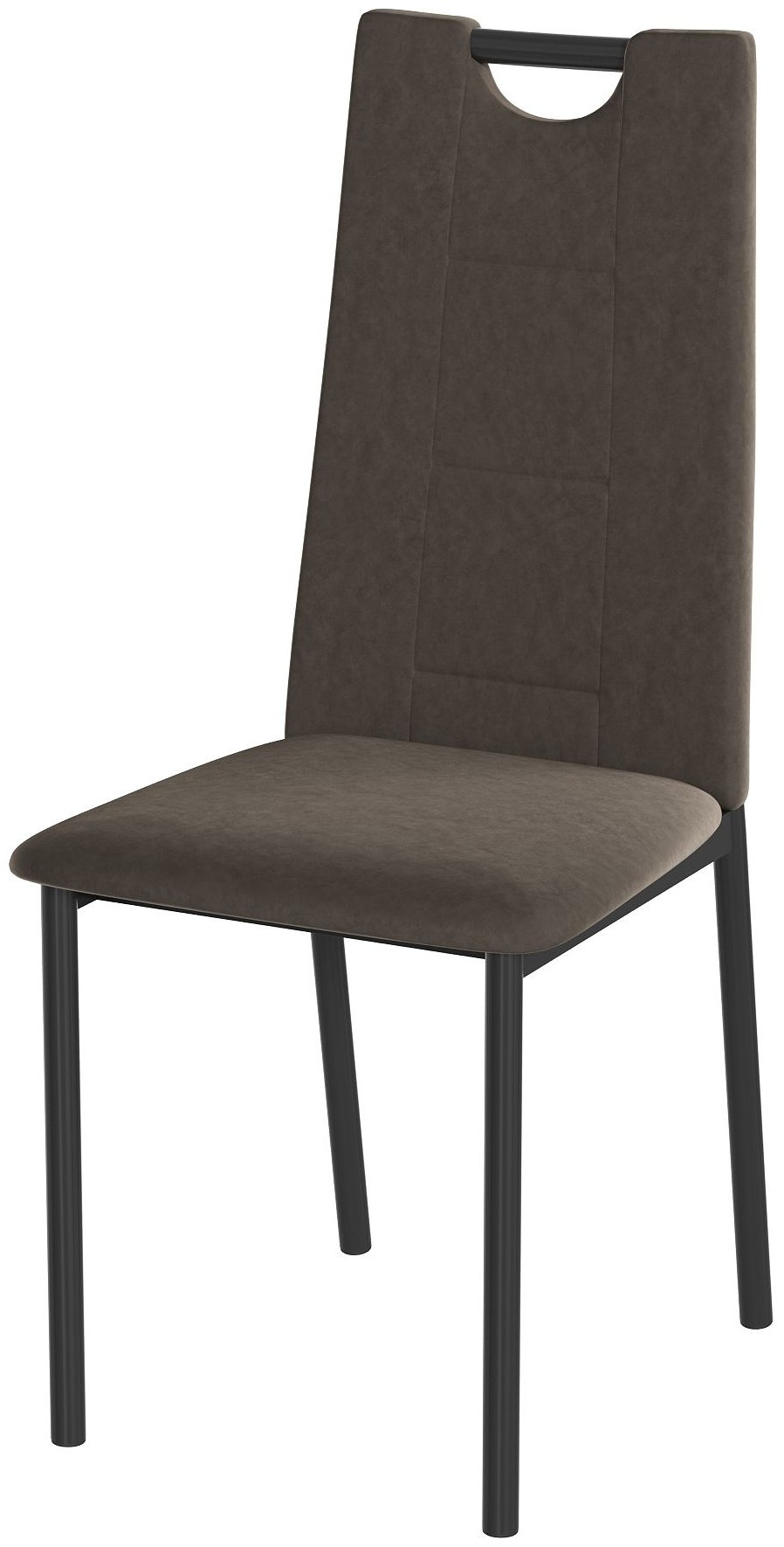 Стул DOMA Стул Орлеан, 95x40x46.5 см, черный, коричневый купить,NaN