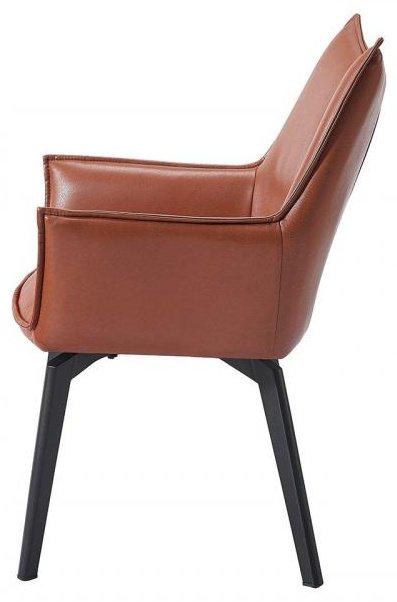 Стул Fortis Soho, 90x59x63 см, коричневый купить,NaN