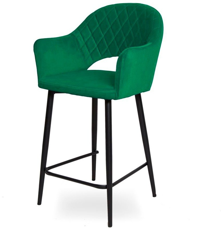 Барный стул DOMA SOFIA , 112x57x47 см, зеленый 1