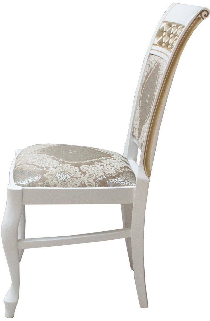 Стул GOLDOPTIMA Феликс, 98x48x62.5 см, белый, бежевый купить,NaN