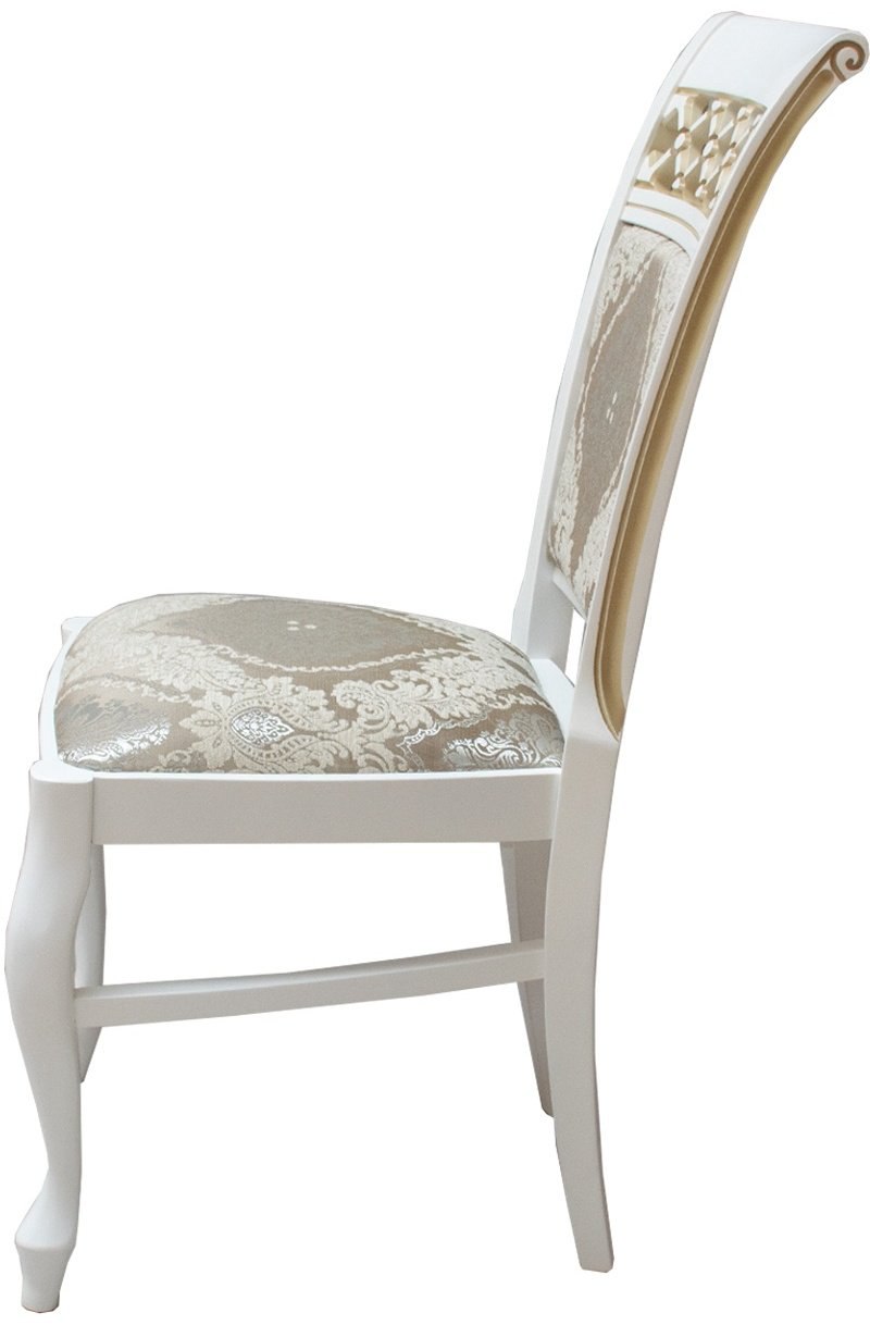 Стул GOLDOPTIMA Феликс, 98x48x62.5 см, белый, бежевый купить,NaN