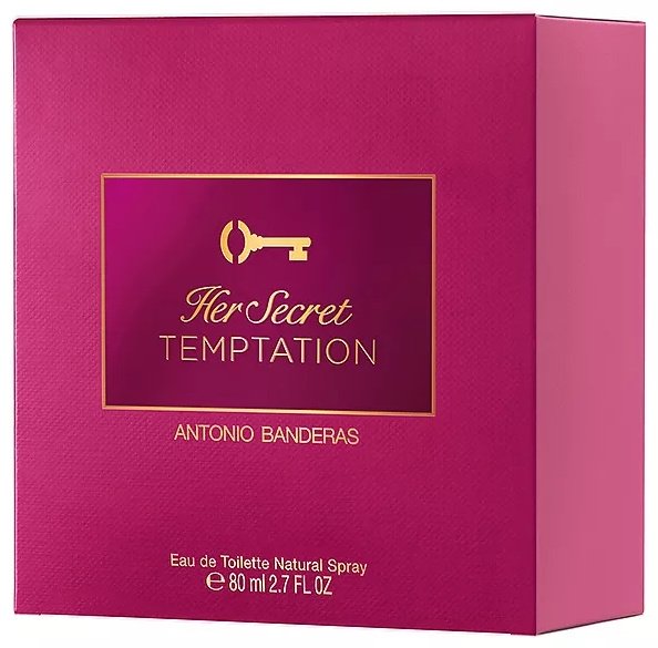 Antonio Banderas Her Secret Temptation туалетная вода EDT 80 мл, для женщин купить,NaN