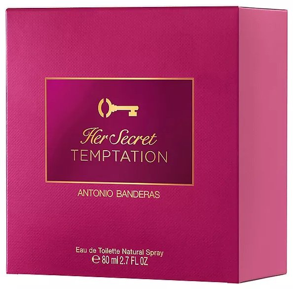 Antonio Banderas Her Secret Temptation туалетная вода EDT 80 мл, для женщин купить,NaN