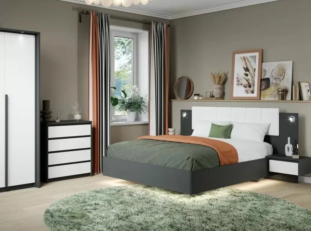 Тумба IMPERIAL Мишель, 47x35x22 см, белый, серый купить,NaN