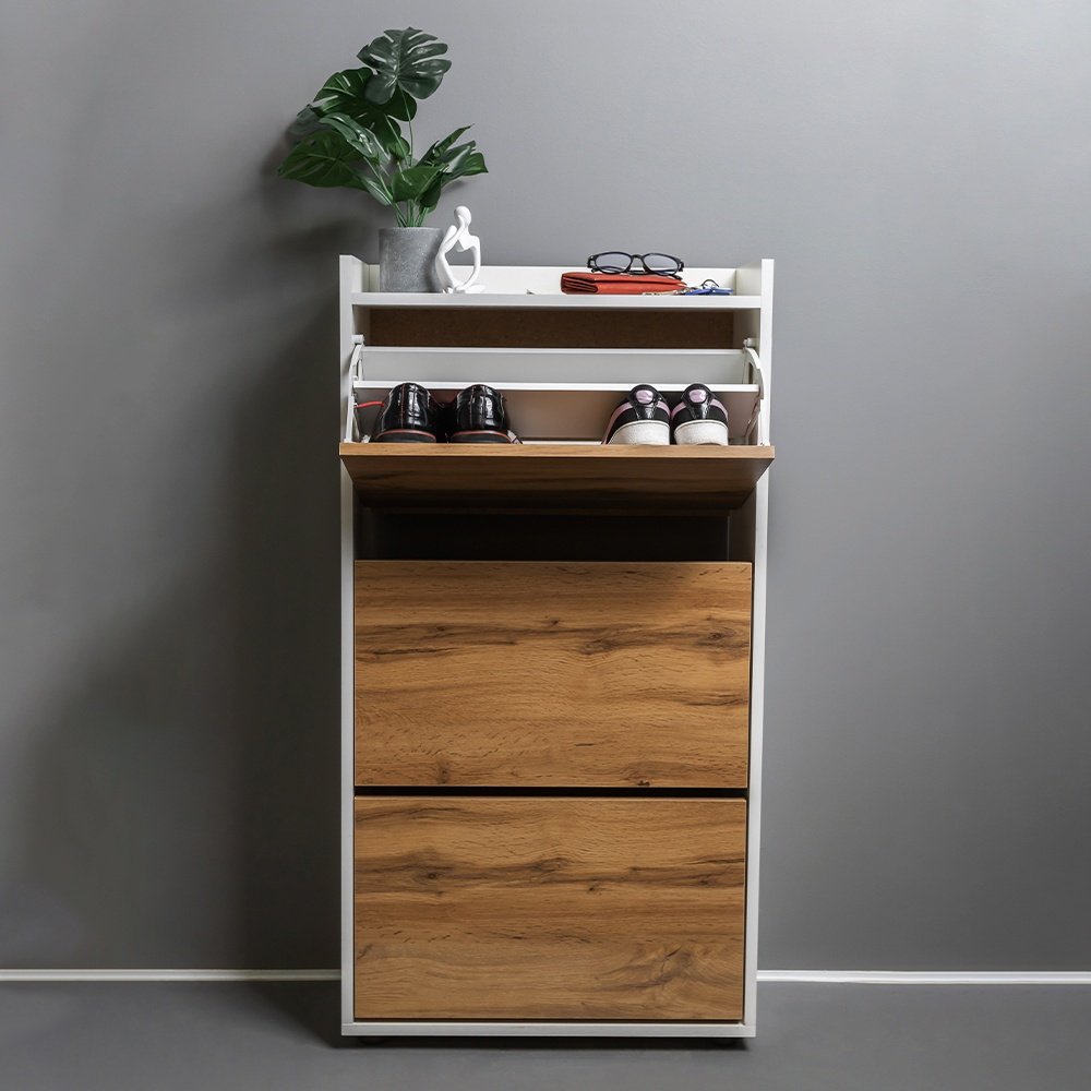 Обувница DOMA 59x25x113 см, ЛДСП купить,NaN