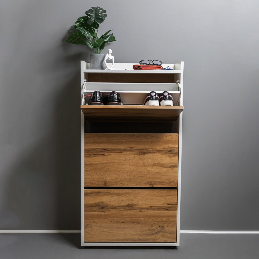 Обувница DOMA 59x25x113 см, ЛДСП купить,NaN