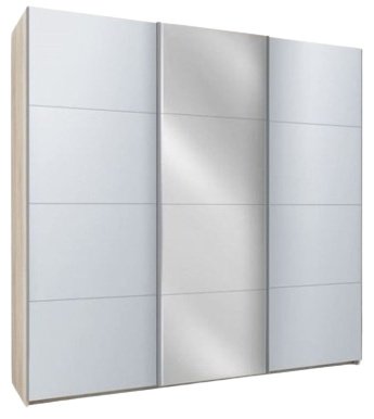 Шкаф-купе DOMA Fortuna 2 lite, 240x230х65 см, белый, бежевый купить,NaN
