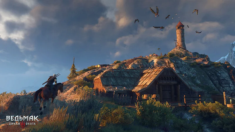 Игра для PS4 Ведьмак 3 Дикая Охота Игра года купить,0