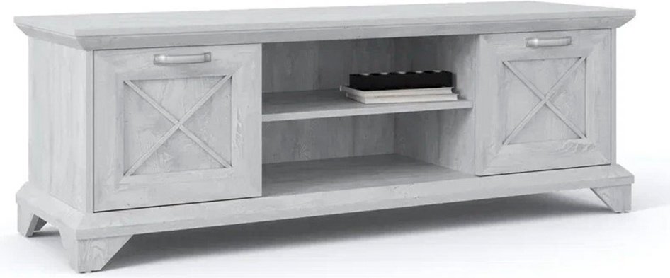 ТВ-тумба напольная DOMA Лорена, 150x52.5x48 см, белый купить,NaN