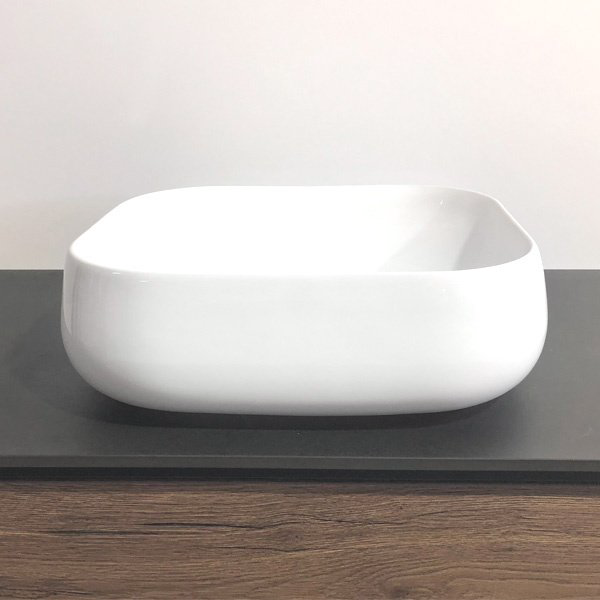 Раковина Comforty 78103 накладная прямоугольная 40, санфарфор купить,56900