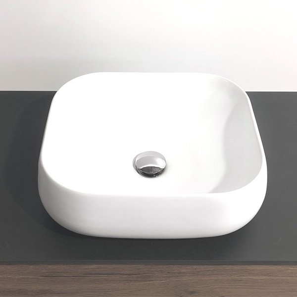 Раковина Comforty 78103 накладная прямоугольная 40, санфарфор