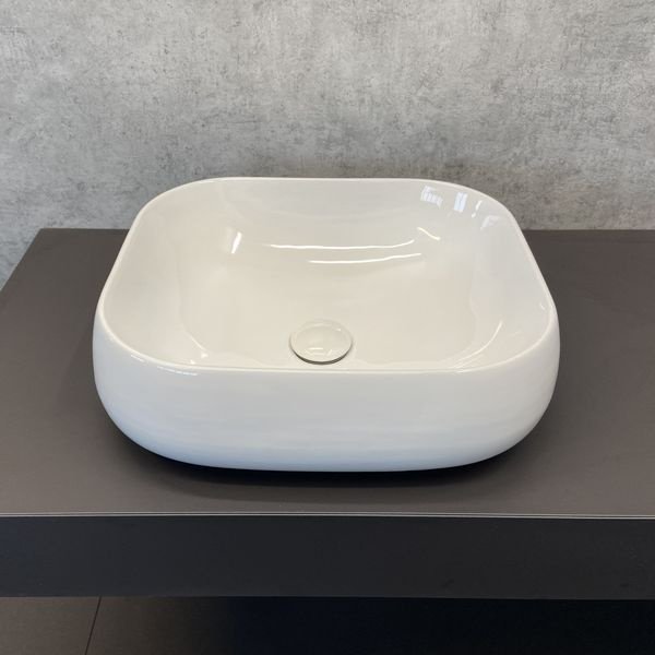 Раковина Comforty 78103 накладная прямоугольная 40, санфарфор