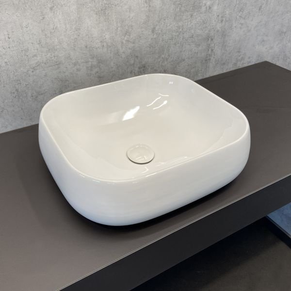 Раковина Comforty 78103 накладная прямоугольная 40, санфарфор купить,56900
