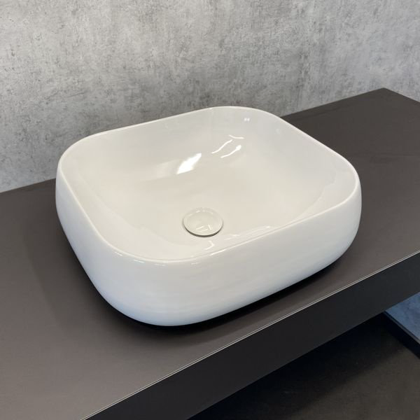 Раковина Comforty 78103 накладная прямоугольная 40, санфарфор купить,56900
