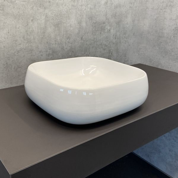 Раковина Comforty 78103 накладная прямоугольная 40, санфарфор купить,56900