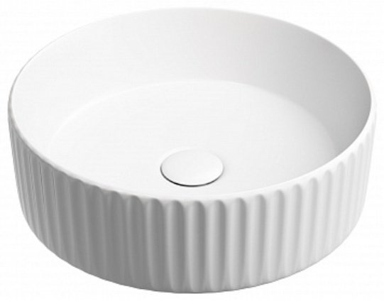 Раковина Ceramicanova Element CN6057MW накладная круглая 36, санфарфор