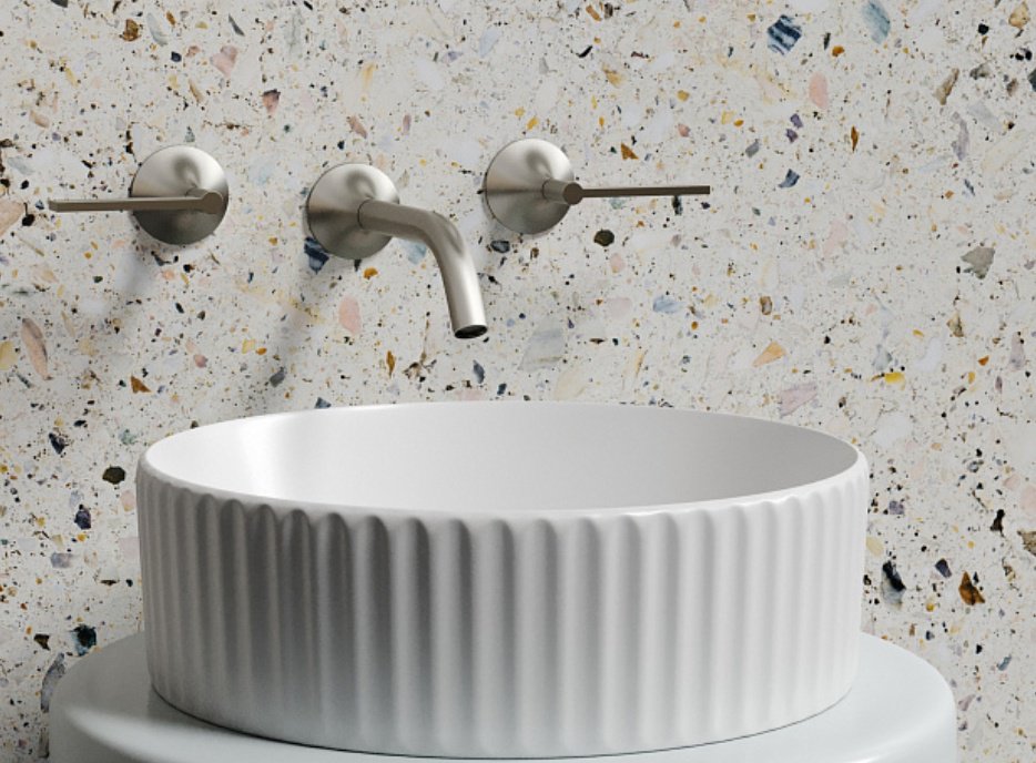 Раковина Ceramicanova Element CN6057MW накладная круглая 36, санфарфор