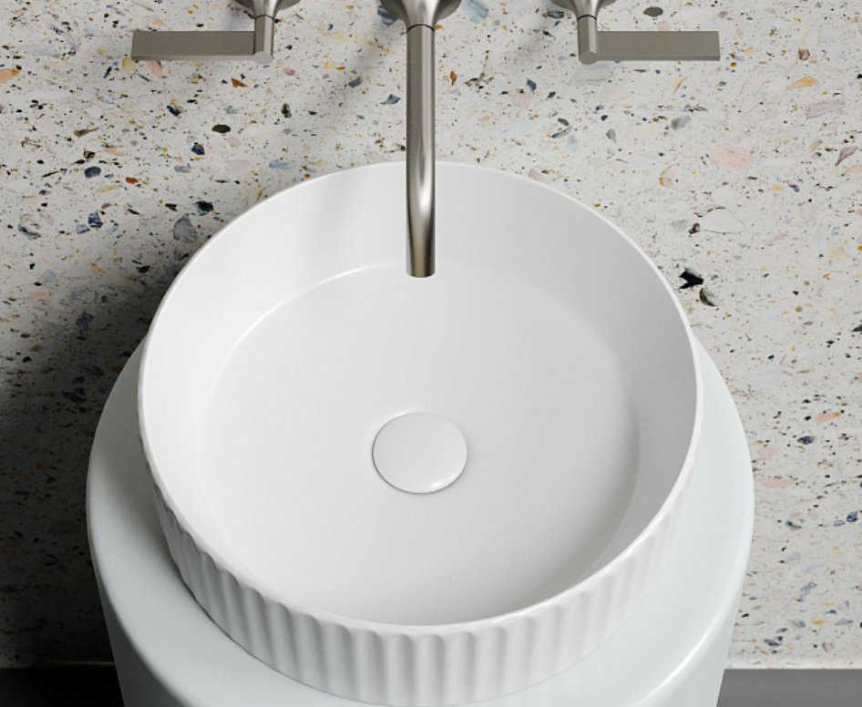 Раковина Ceramicanova Element CN6057MW накладная круглая 36, санфарфор купить,294221