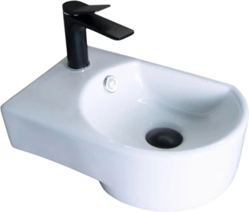 Раковина GID-ceramic N9273R подвесная овальная 41, керамика