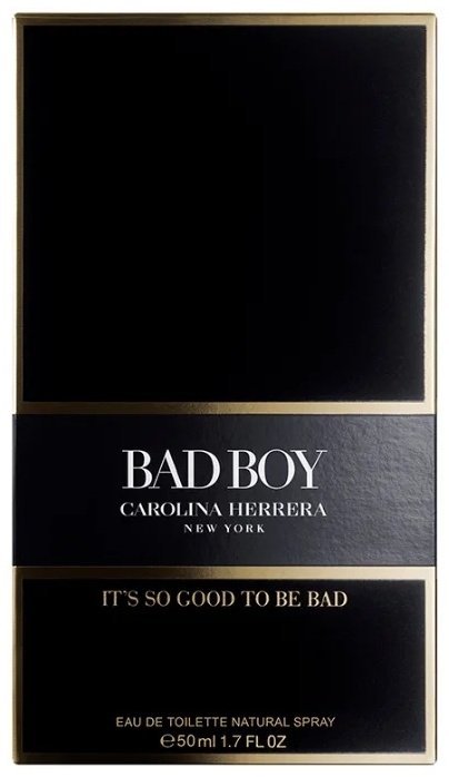 Carolina Herrera Bad Boy туалетная вода EDT 50 мл, для мужчин купить,NaN
