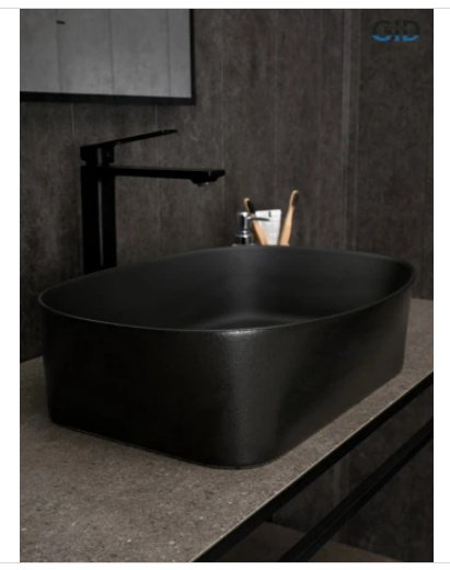 Раковина GID-ceramic N9028bg накладная овальная 53, керамика купить,NaN