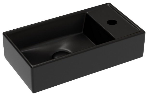 Раковина Ceramicanova CN6051LMB подвесная прямоугольная 40.7, санфарфор купить,84990