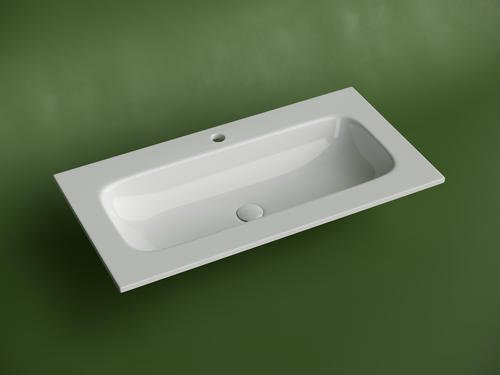 Раковина Ceramicanova CN7019 накладная прямоугольная 45.7, мрамор купить,NaN