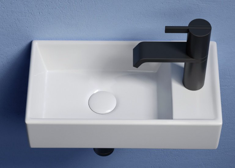 Раковина Ceramicanova CN6051L подвесная прямоугольная 40.7, санфарфор купить,NaN