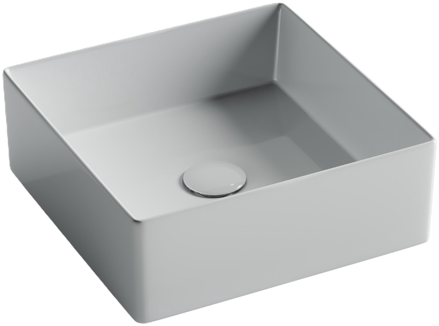 Раковина Ceramicanova CN6068 накладная квадратная 36.1, санфарфор купить,137111