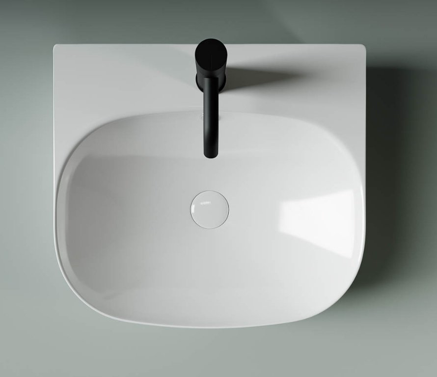 Раковина Ceramicanova CN5011 накладная прямоугольная 50, санфарфор купить,176513