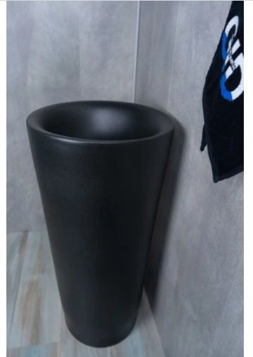 Раковина GID-ceramic Nb130bg с пьедесталом круглая 40, керамика купить,253625