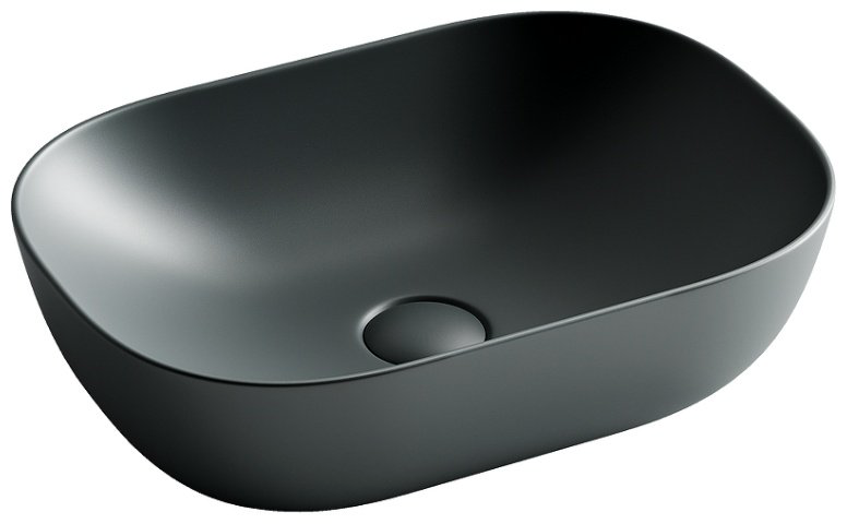 Раковина Ceramicanova CN6009MDH накладная прямоугольная 45, санфарфор купить,246163