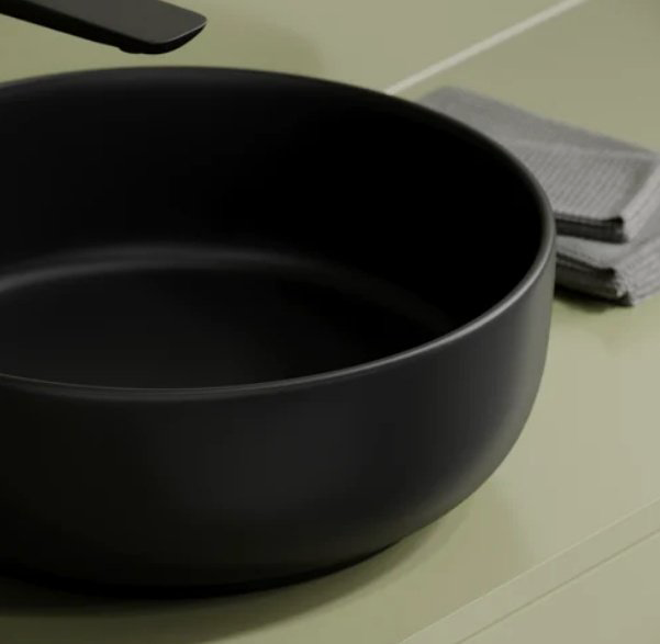 Раковина Ceramicanova CN12003MB накладная круглая 37.5, санфарфор купить,NaN