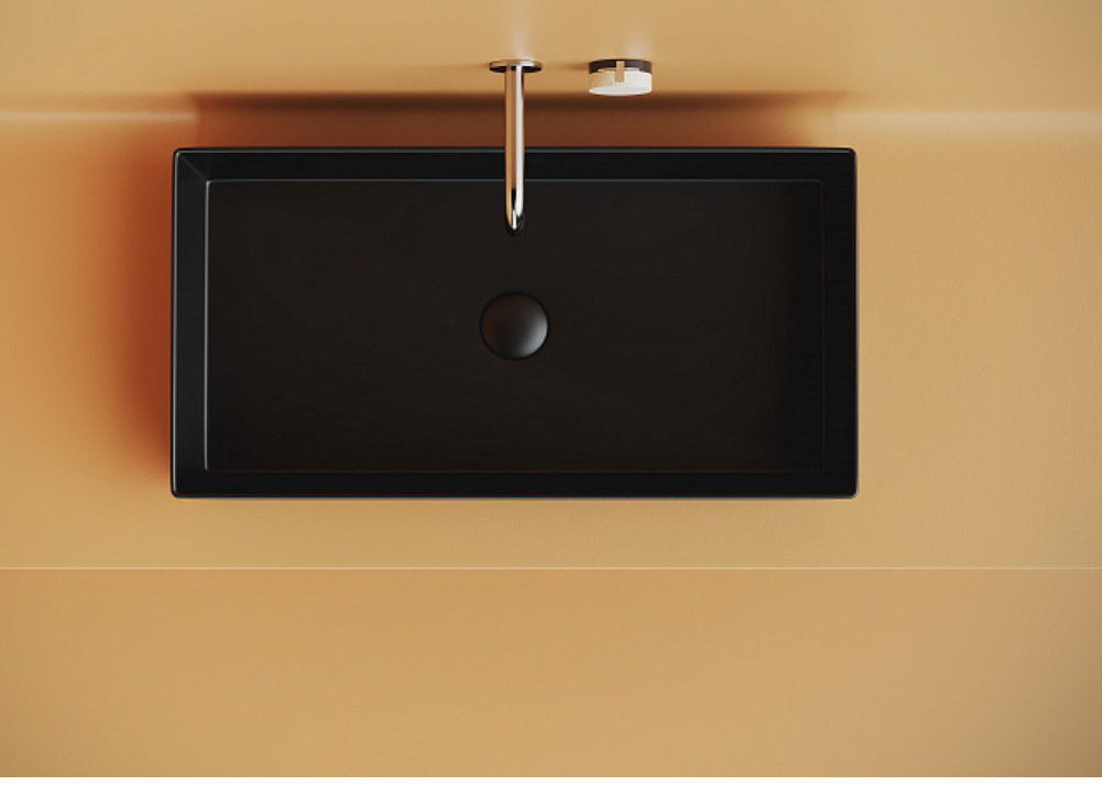Раковина Ceramicanova CN6071MB накладная прямоугольная 70, санфарфор купить,386159