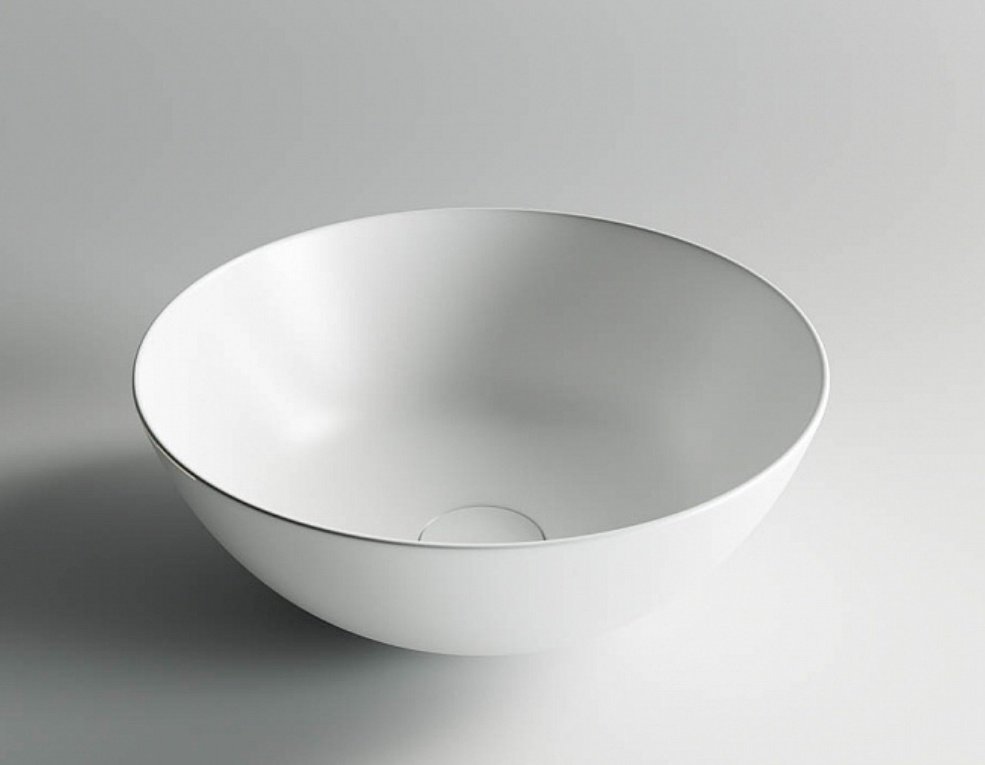 Раковина Ceramicanova Element CN6003 накладная квадратная 36, санфарфор