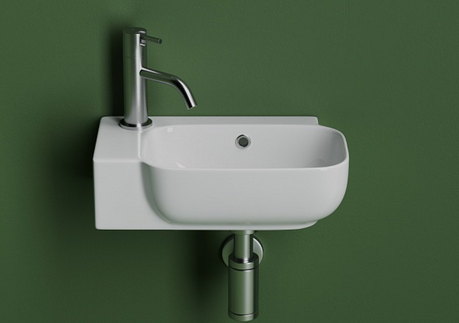 Раковина Ceramicanova CN6074R подвесная прямоугольная 40, санфарфор