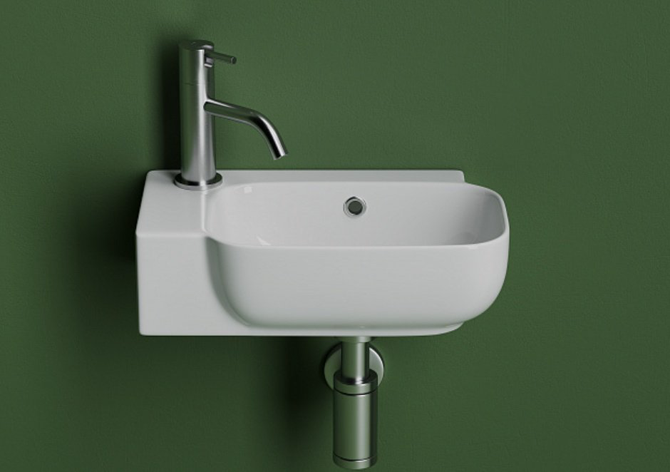 Раковина Ceramicanova CN6074R подвесная прямоугольная 40, санфарфор купить,130942