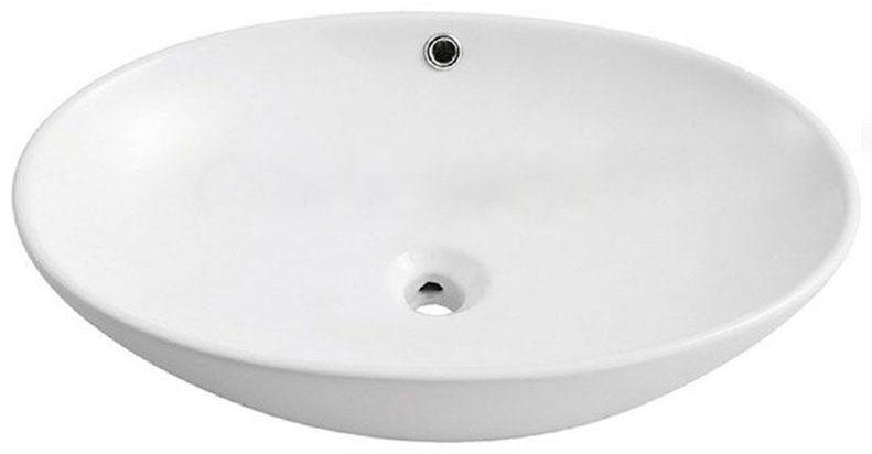 Раковина Gappo K0000067644 накладная овальная 63, керамика