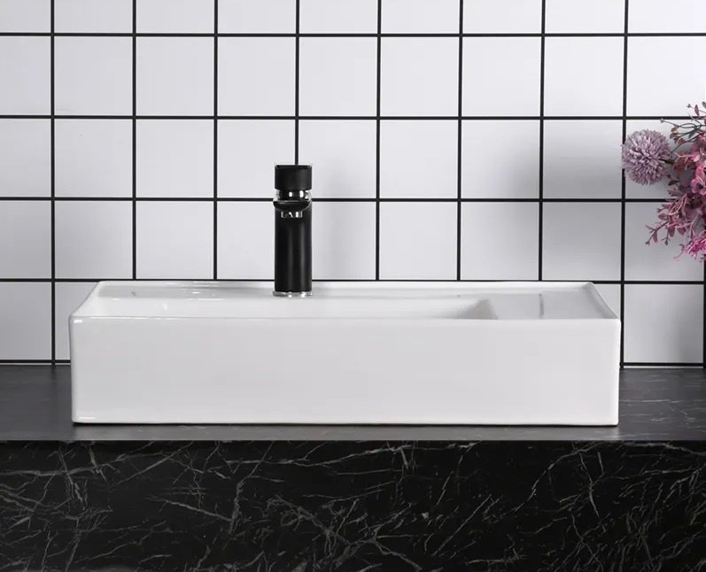 Раковина Cerutti SPA CR0017 накладная прямоугольная 60.50х38 мм, фарфор