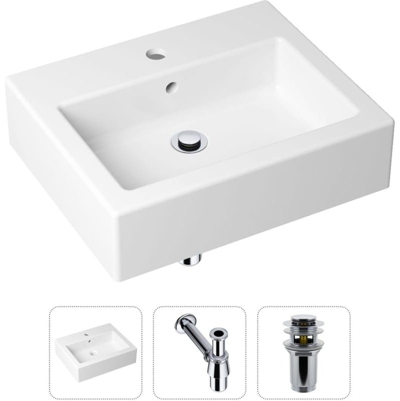 Раковина Lavinia Boho Bathroom Sink 21520652 накладная прямоугольная 41, санфарфор купить,NaN