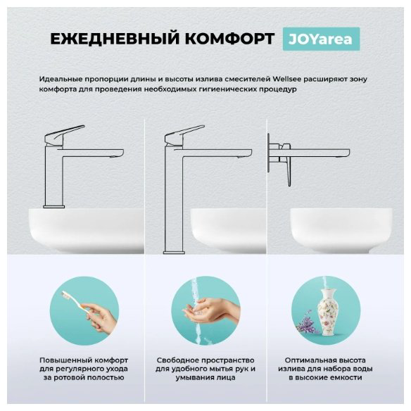 Раковина Wellsee 201000923 Bisou 151206000, 182403000 подвесная прямоугольная 45, керамика купить,NaN