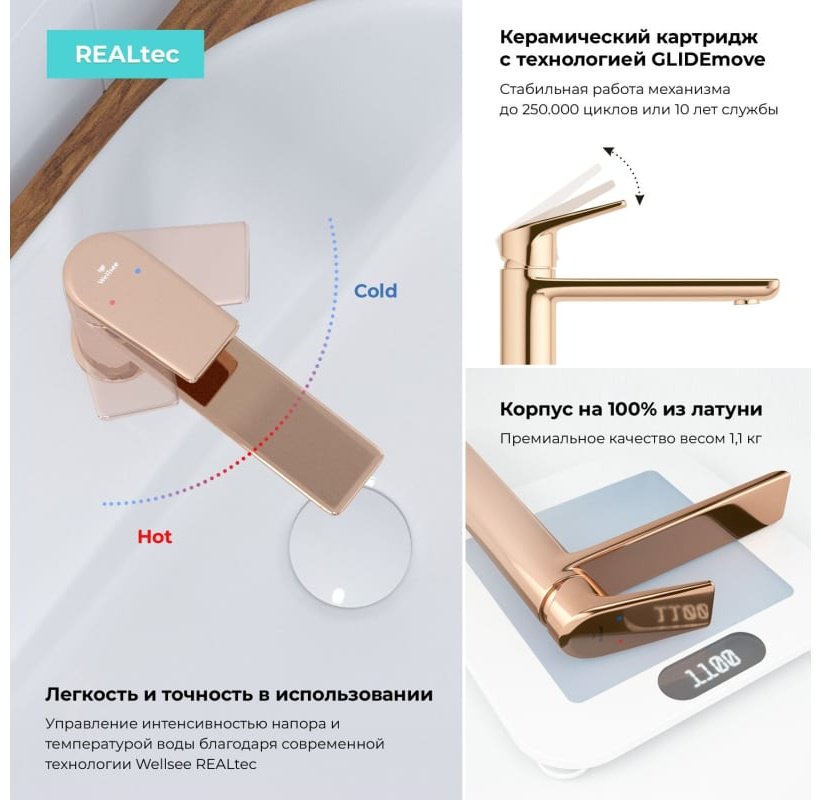 Раковина Wellsee 201000949 Eclatant 2.0 накладная прямоугольная 45, фаянс купить,NaN